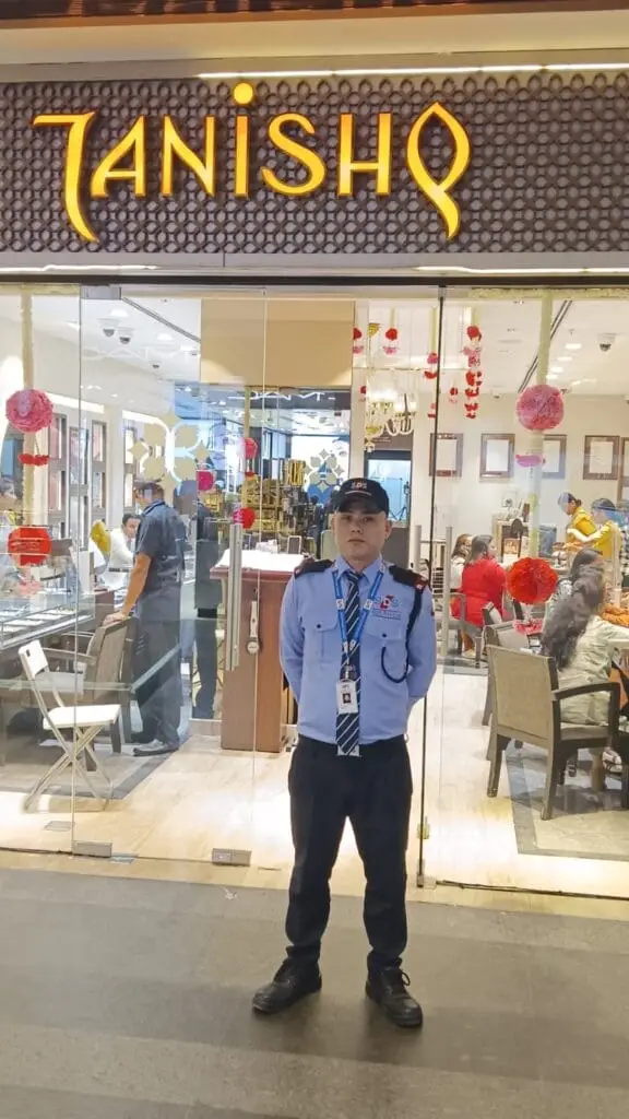 security personal at client place